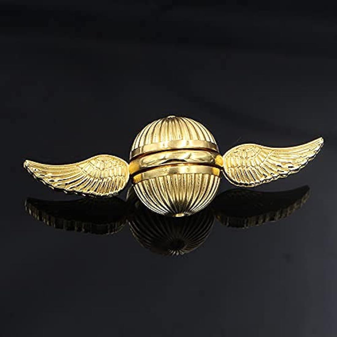 Snitch Fidget Spinner – Metal Sensory Toy for ADHD (Golden)
