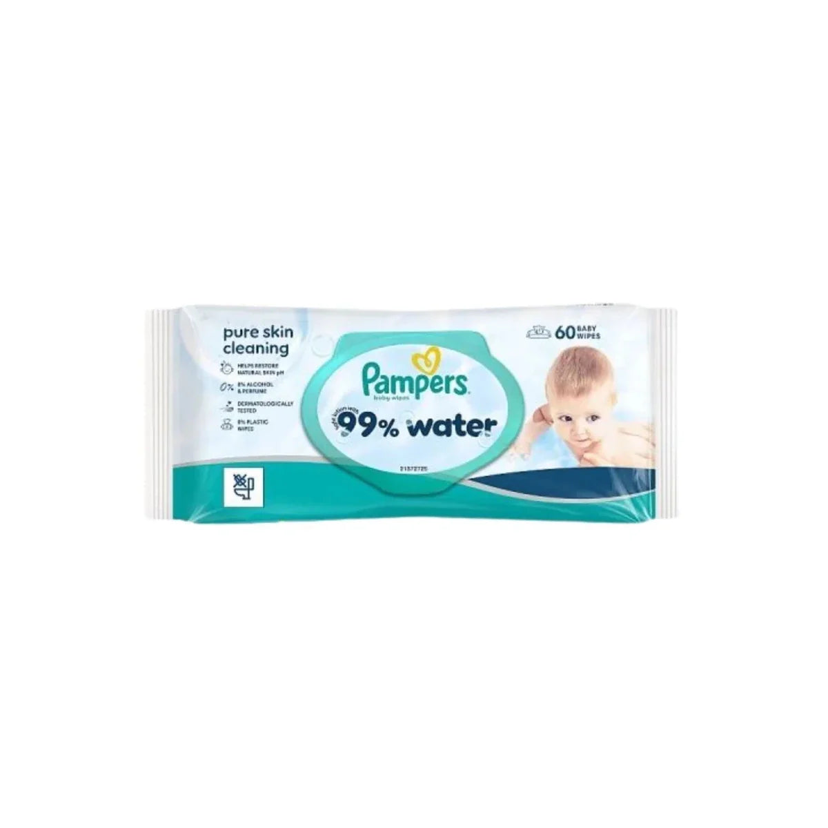 Pampers Baby Water Wipes 4x60 pcs