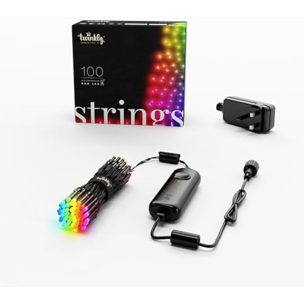 Twinkly Strings 100 LED RGB Smart Light String | App-Controlled | 8m