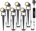 B-right Garden Spotlights | 6-Pack Mains Powered Waterproof Spike Lights
