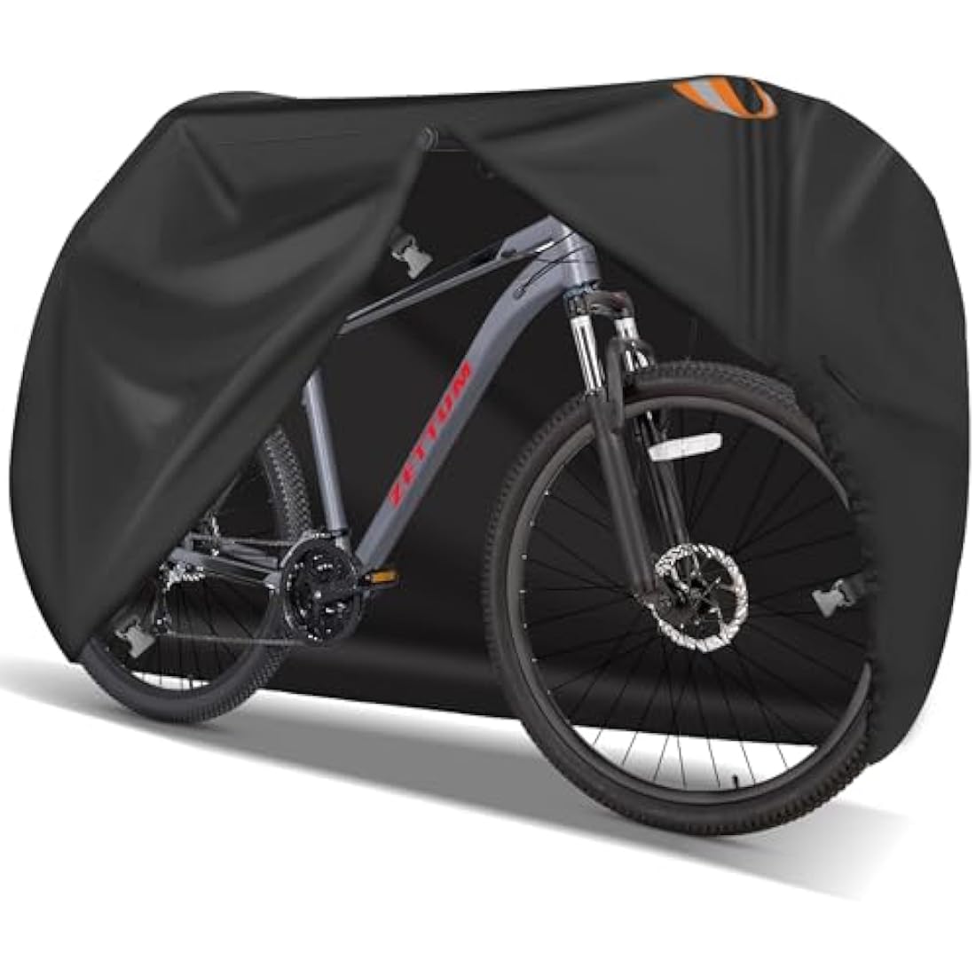 Zettum Heavy Duty Bike Cover | 600D Waterproof Outdoor Bicycle Storage