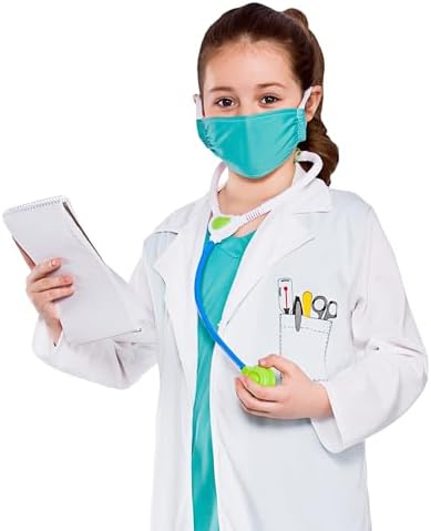 Wicked Costumes Kids Unisex Hospital Doctor Fancy Dress Roleplay Outfit