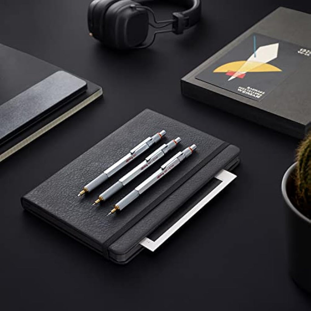 rOtring 800 Mechanical Pencil | 0.7 mm | Silver Metal Drafting Pencil