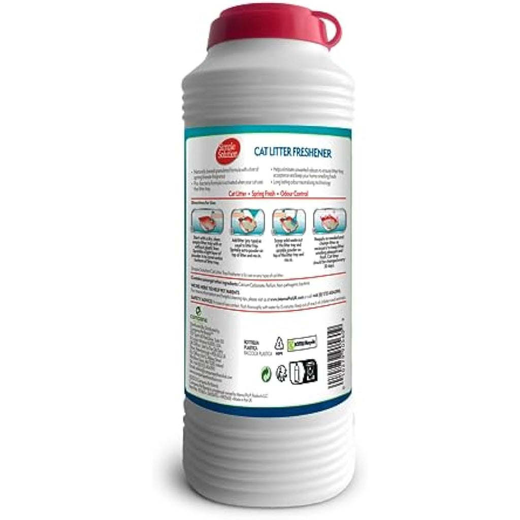 Simple Solution Cat Litter Freshener – Enzymatic Odour Eliminator 600g