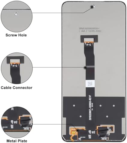 Huawei P Smart 2021 LCD Screen Replacement & Digitizer – Black
