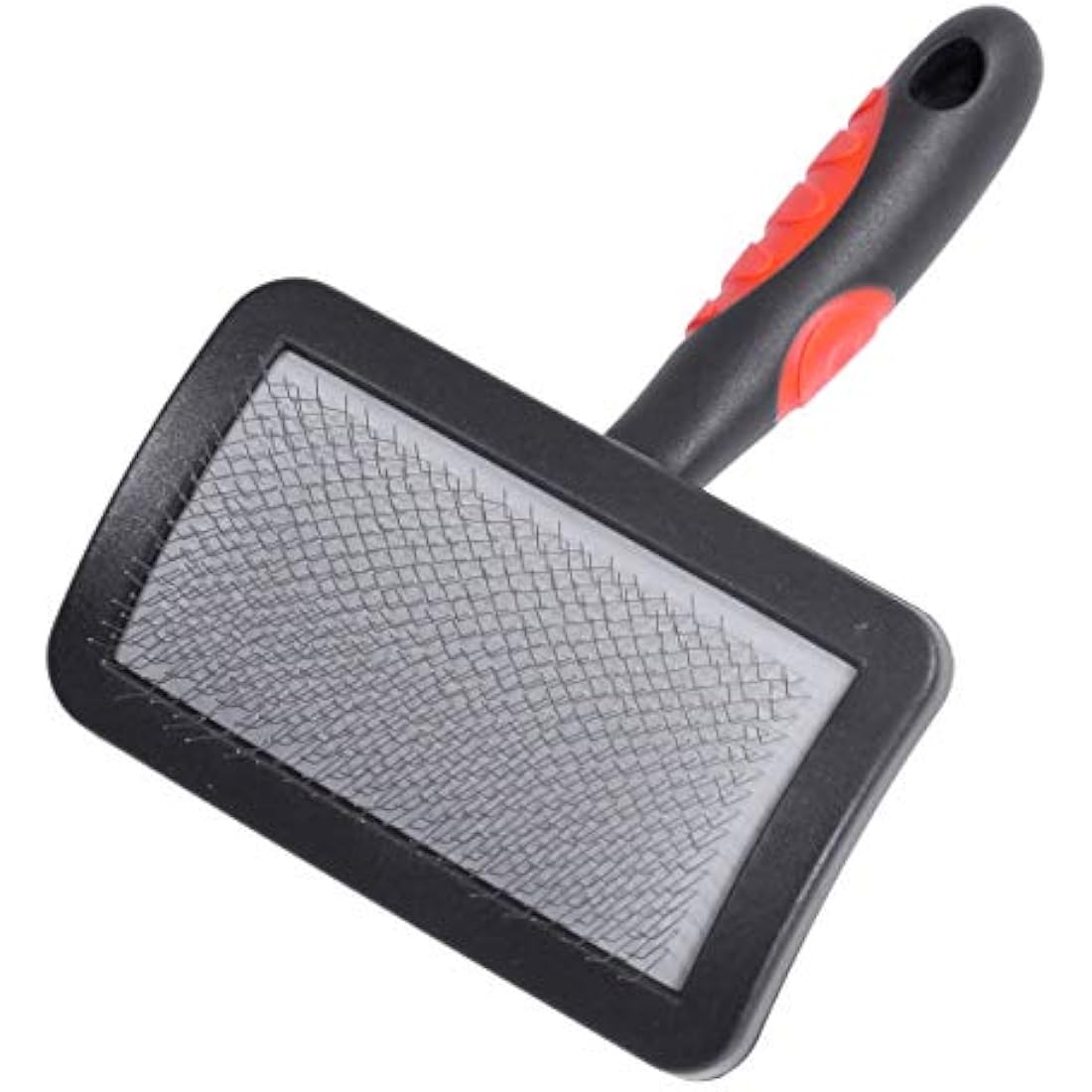 Rosewood Slicker Brush for Dogs | Soft Grip De-Matting Tool, Medium