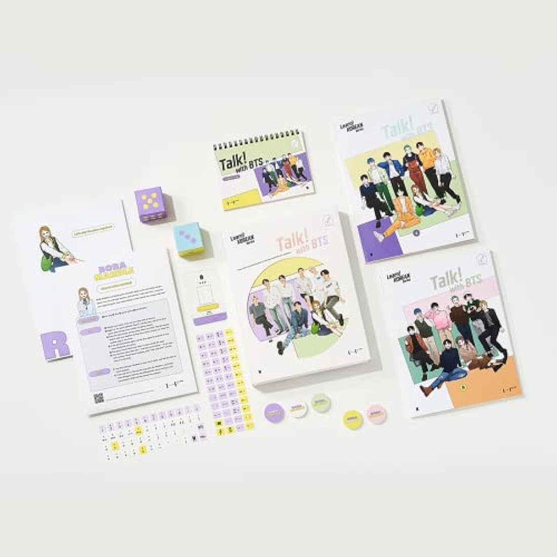 BTS Talk! Korean Learning Book – Official Kpop Merchandise for Fans