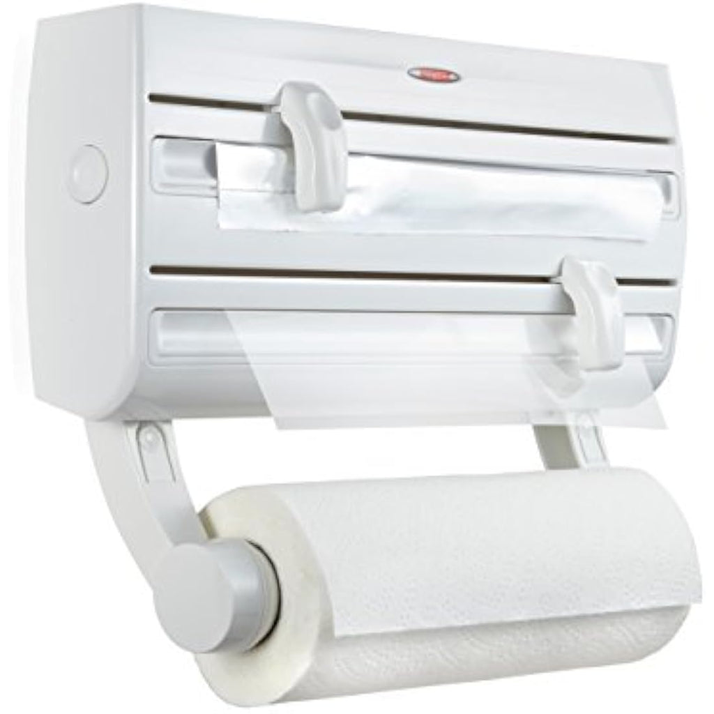 Leifheit Parat F2 Wall Mounted Foil & Cling Film Dispenser - White