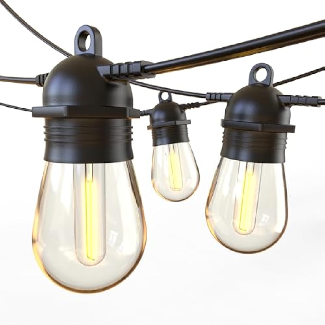 GlobaLink 101FT LED Outdoor String Lights | IP65 Waterproof Festoon