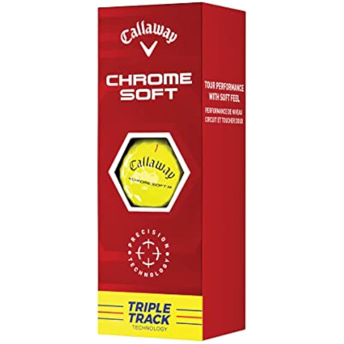 Callaway Chrome Soft Golf Balls – Triple Track Precision Technology