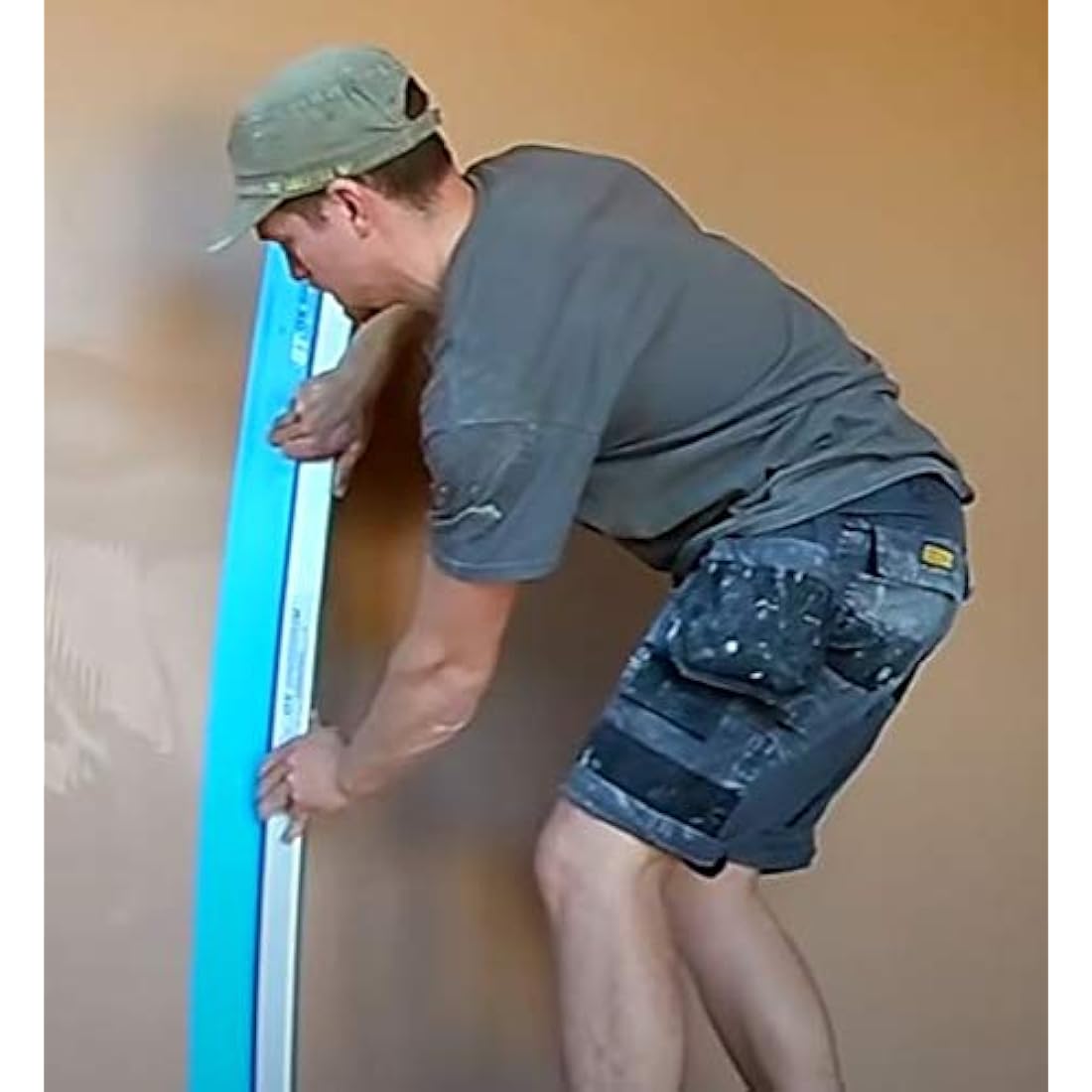 OX Speedskim SF 450mm Plaster Skimming Rule | Stainless Steel Flex Blade