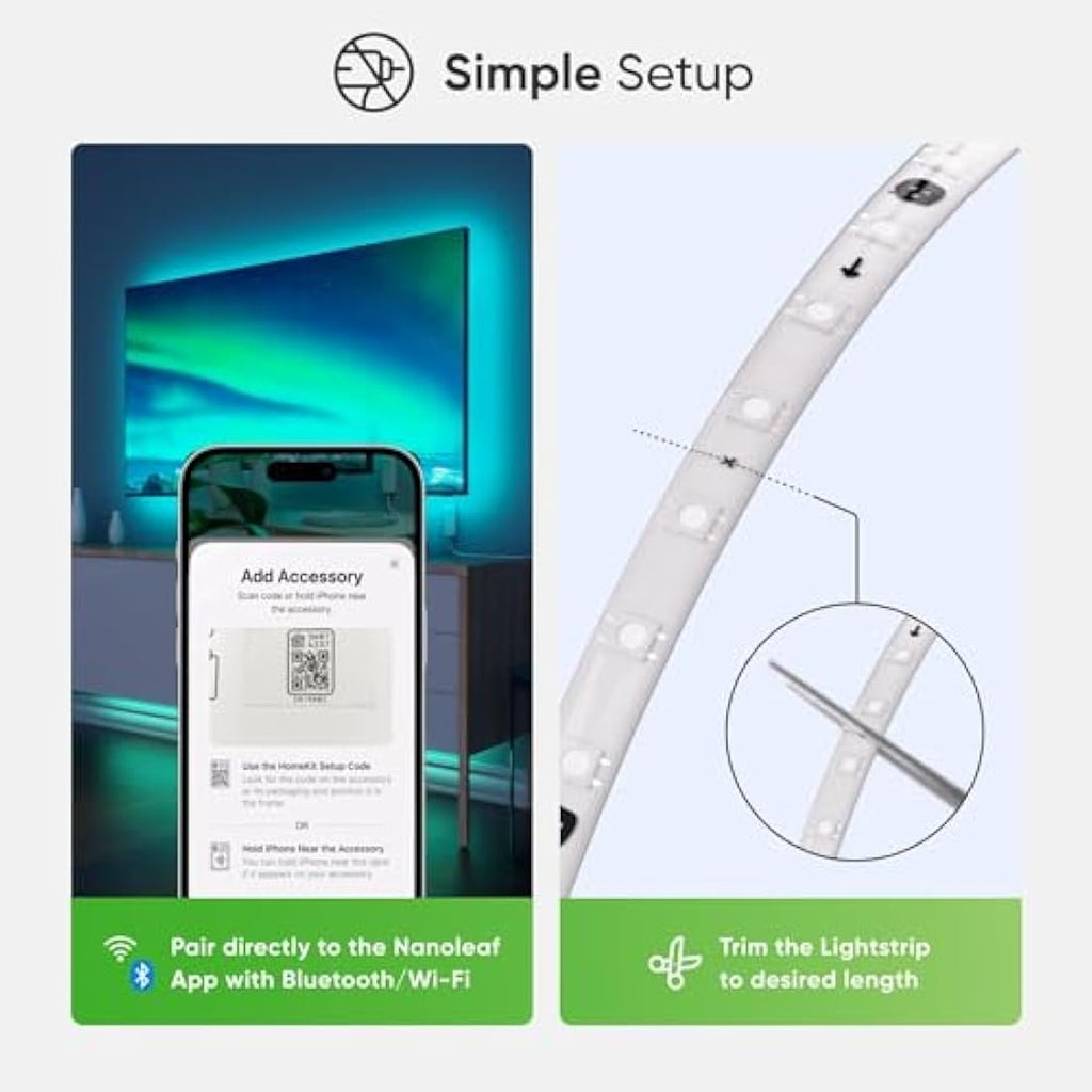 Nanoleaf Matter Essentials 5M HD Addressable RGBIC LED Strip Light