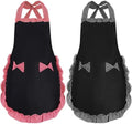 Jolof Store Women's Waterproof Kitchen Aprons with Pockets – 2 Pack