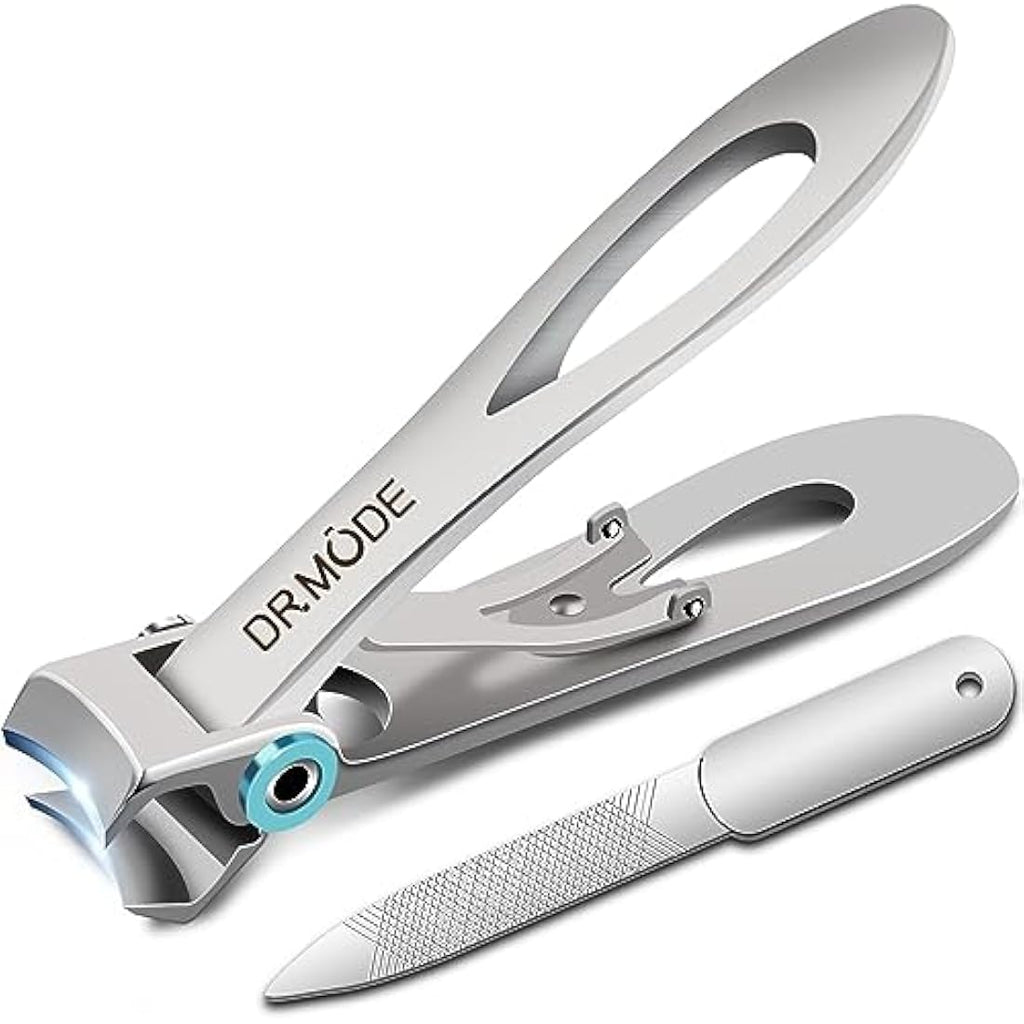 Wide Jaw Nail Clippers – Stainless Steel for Thick Nails