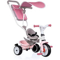 Smoby Baby Balade Pink Childrens Tricycle | 3-in-1 Pushchair Trike