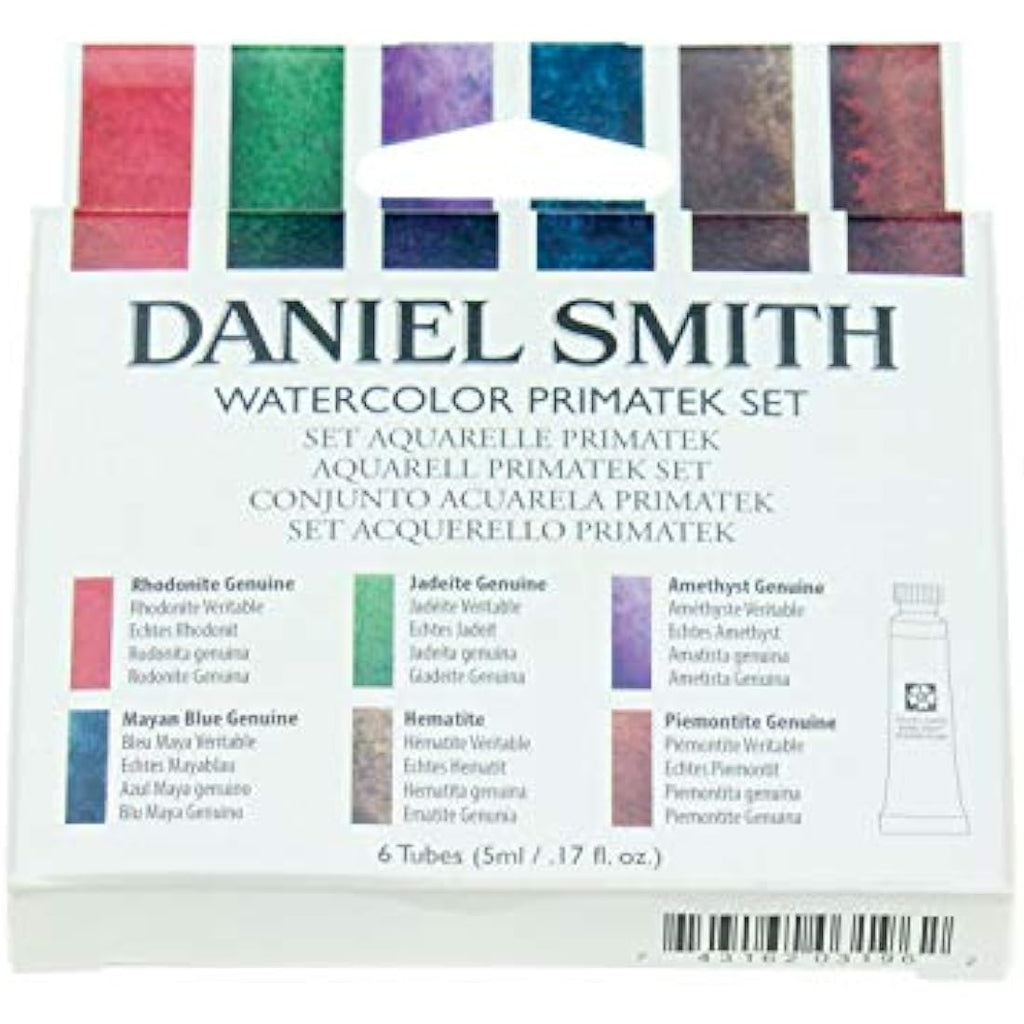 Daniel Smith Primatek Watercolour Set - 6 Genuine Mineral Pigments
