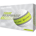 TaylorMade Tour Response Stripe Golf Balls – Soft Urethane Multi-Color