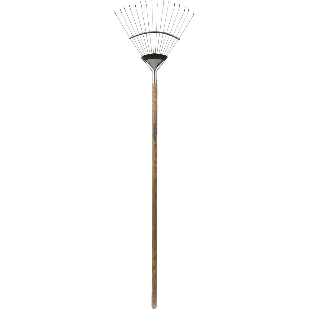 Spear & Jackson Traditional Stainless Steel Flexo Lawn Rake | Hardwood