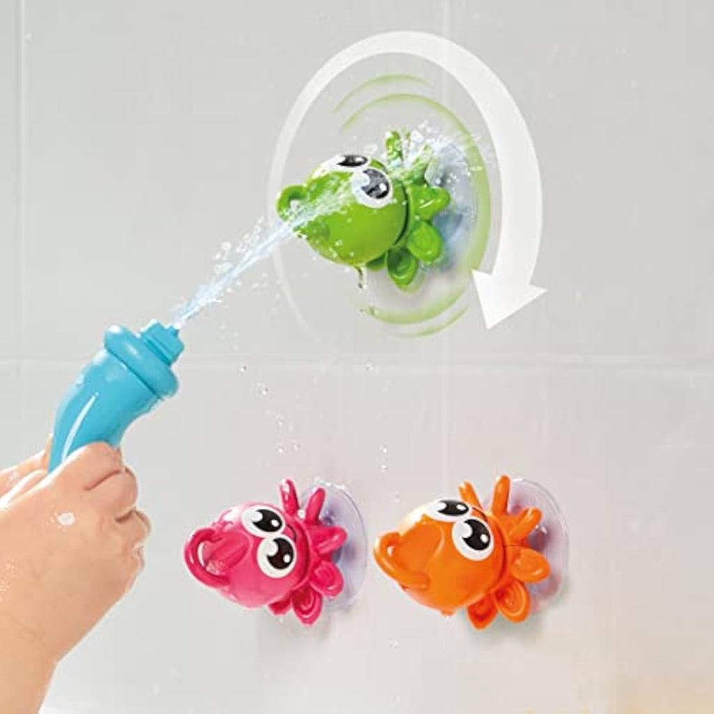 Toomies 3-in-1 Fishing Frenzy Baby Bath Toys - Interactive Water Set