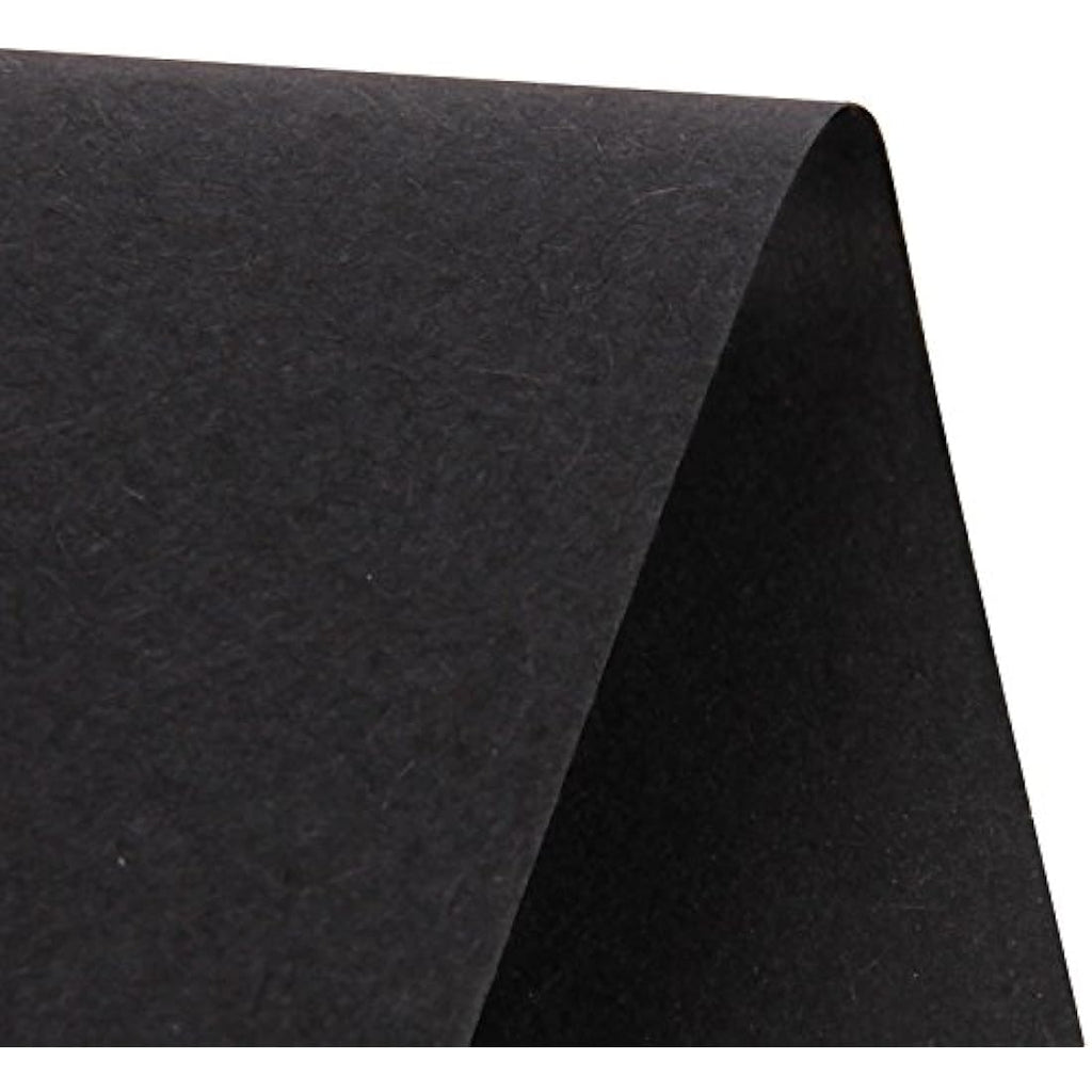 RUSPEPA Black Kraft Paper Roll – 122cm x 30m Recyclable Wrapping Paper