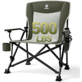 Ever Advanced Oversized Camping Chair | Heavy Duty 230kg Folding Seat