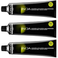 L'Oreal Inoa 5 Light Brown Ammonia-Free Hair Colour - 3 x 60ml