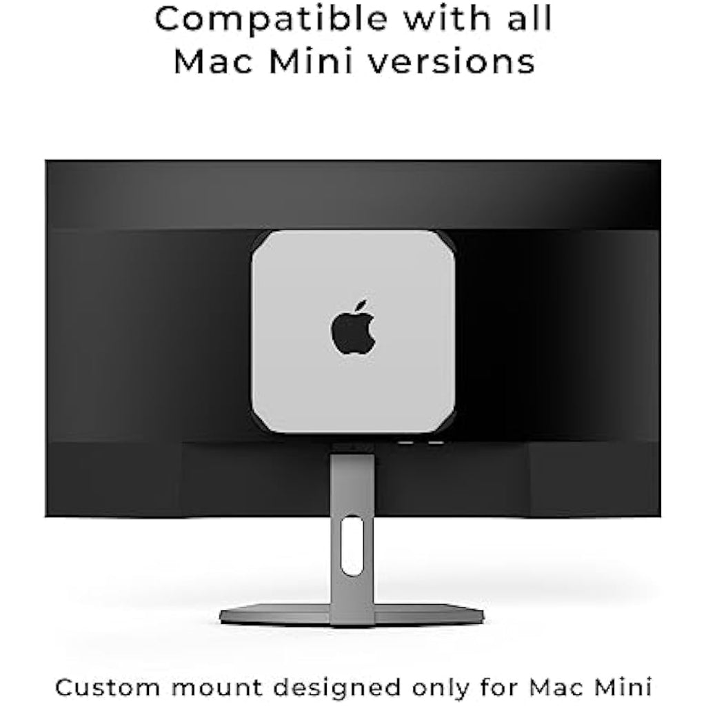HumanCentric Mac Mini Mount | VESA Wall & Under Desk Adapter Bracket