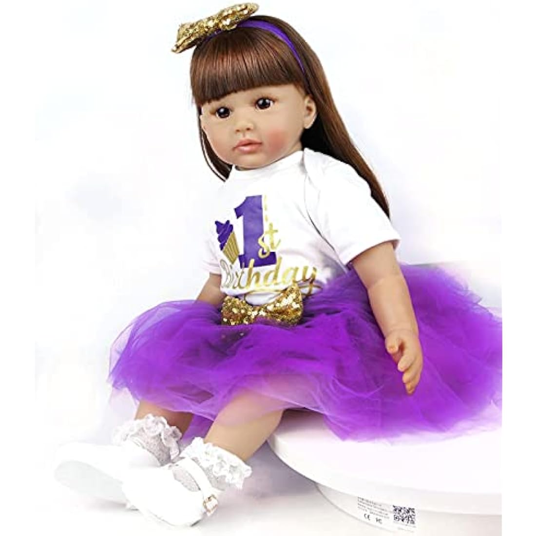 ZIYIUI 24 Inch Realistic Reborn Baby Doll | Soft Silicone Newborn