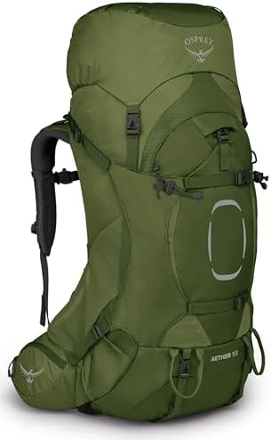 Osprey Aether Men's Hiking Backpack | Durable Outdoor Trekking Pack
