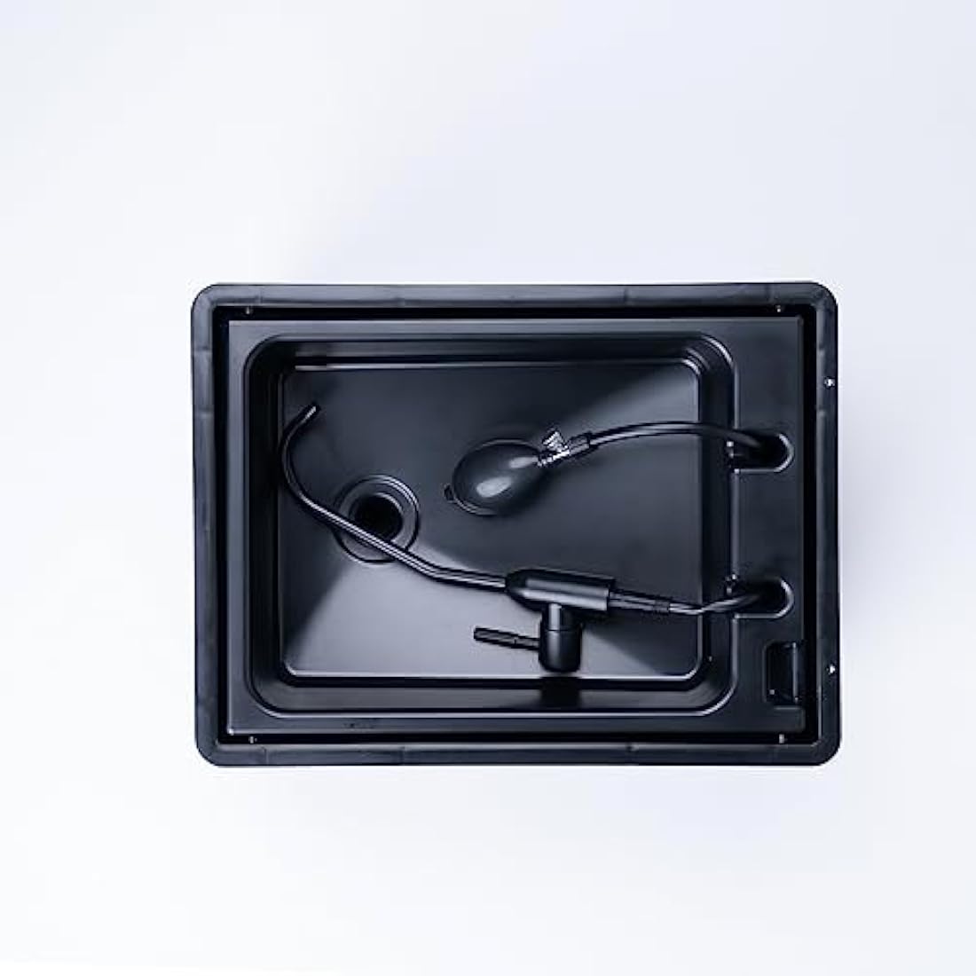 BOXIO WASH - Mobile Camping Sink with Hand Pump and 5L Tank | Black