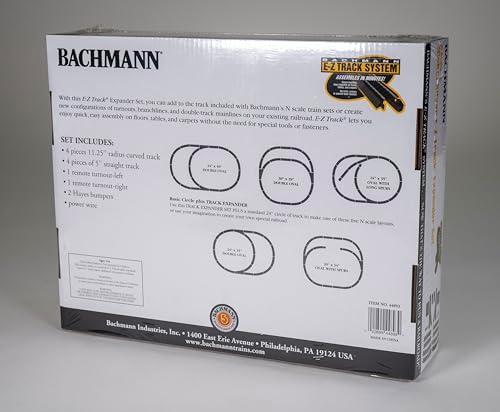 Bachmann E-Z Track Expander Pack | Nickel Silver N Scale Train Track