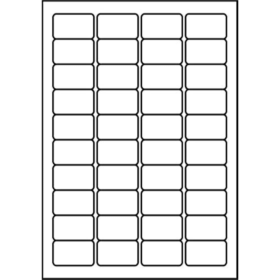 SmithPackaging A4 Address Labels | 40 Per Sheet | 100 Sheets | 45.7x25.4mm