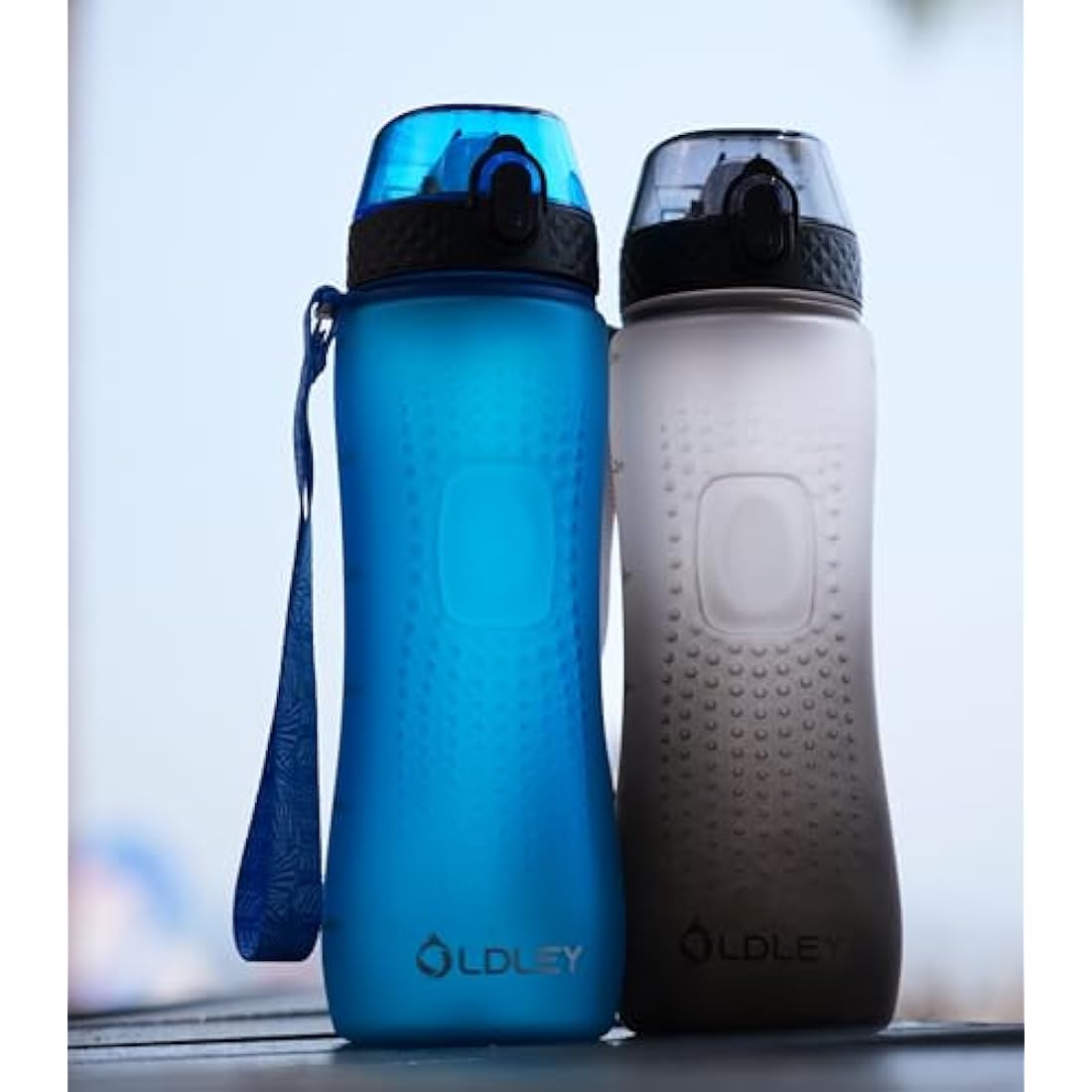Oldley 750ml Tritan Water Bottle with Straw | Leakproof Sports Bottle