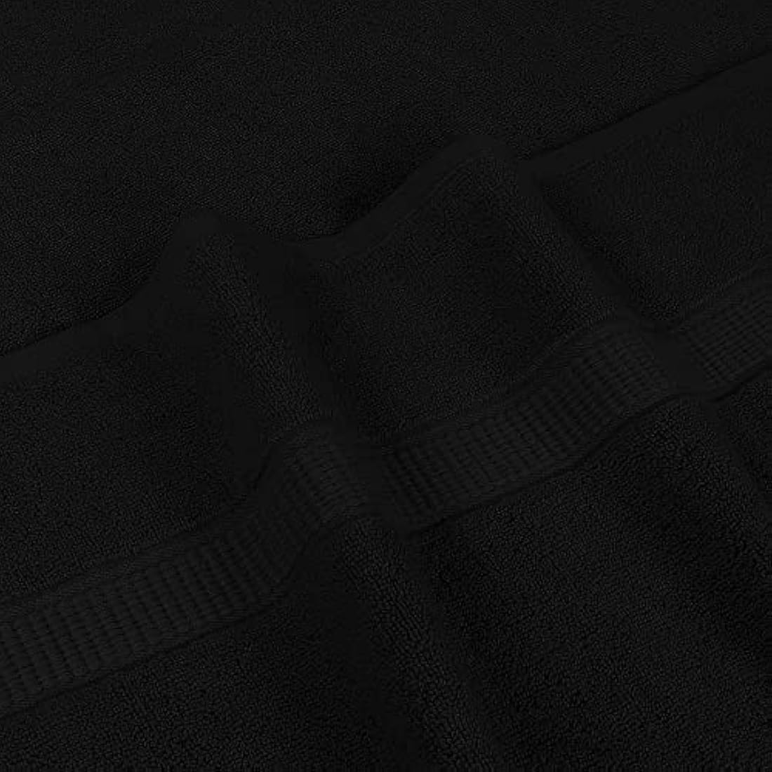 Jumbo Bath Sheet 2-Pack | 100% Ring Spun Cotton - Black