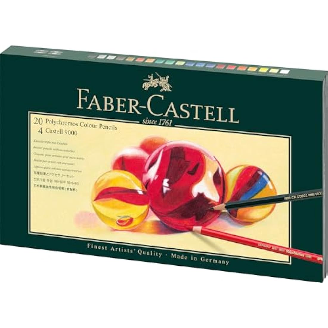 Faber-Castell Polychromos Colour Pencil Gift Set – Multicoloured Art Set