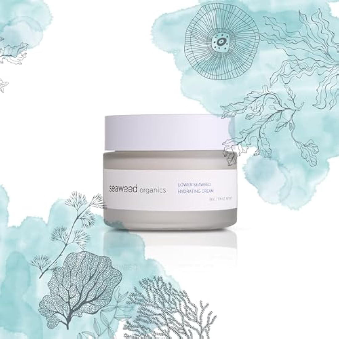 Seaweed Organics Hydrating Cream – Organic Scottish Kelp Day Cream 50g