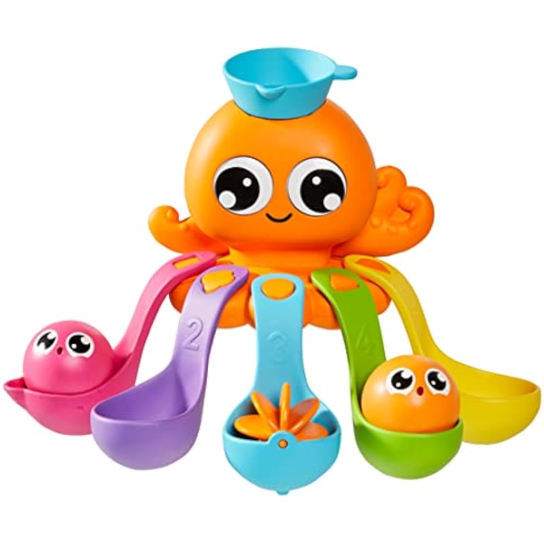 Toomies 7-in-1 Activity Octopus Bath Toy – Educational Water Play