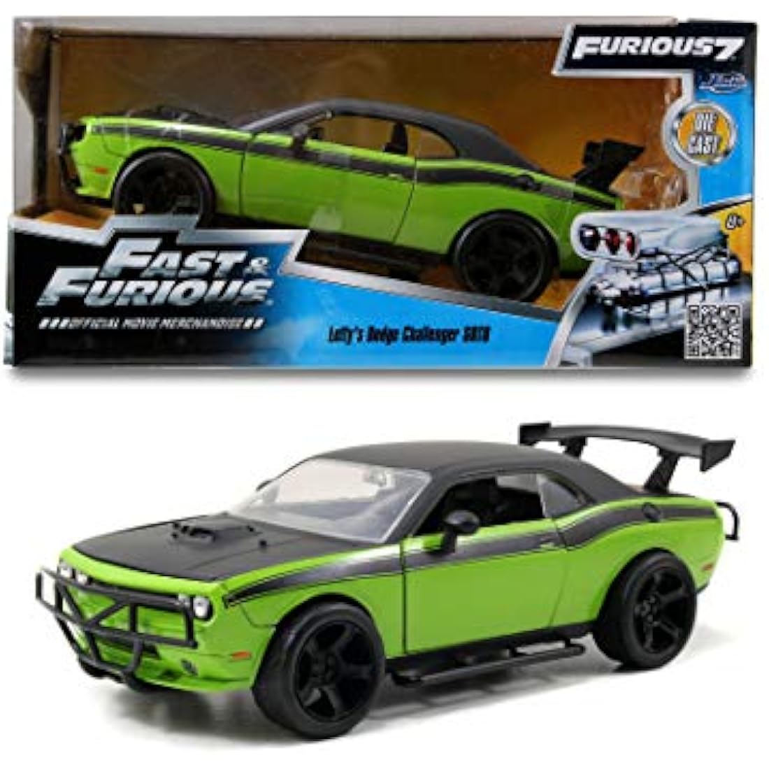 Jada Toys Fast & Furious Letty's Dodge Challenger SRT8 1:24 Diecast Car