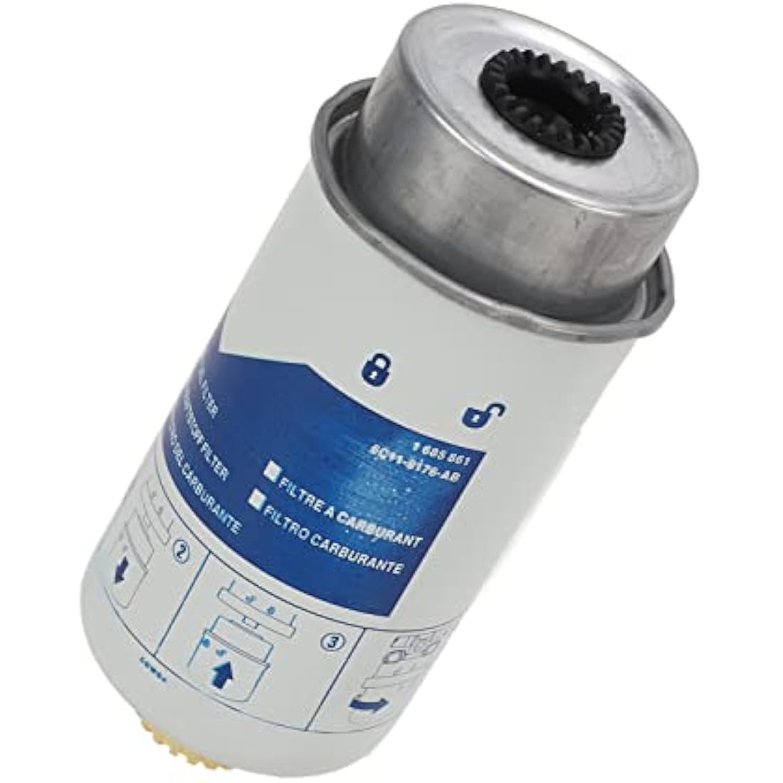 Aramox Diesel Fuel Filter Assembly for Transit MK7 2.2 2.4 3.2 2006-2014