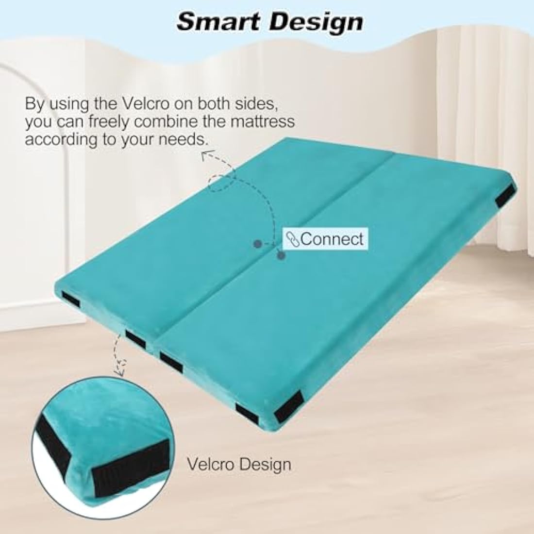 REDCAMP Memory Foam Camping Mattress | Portable Roll Up Sleeping Pad