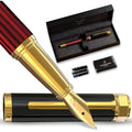 Ellington Luxury Fountain Pen Set – Refillable Calligraphy Pen with Ink