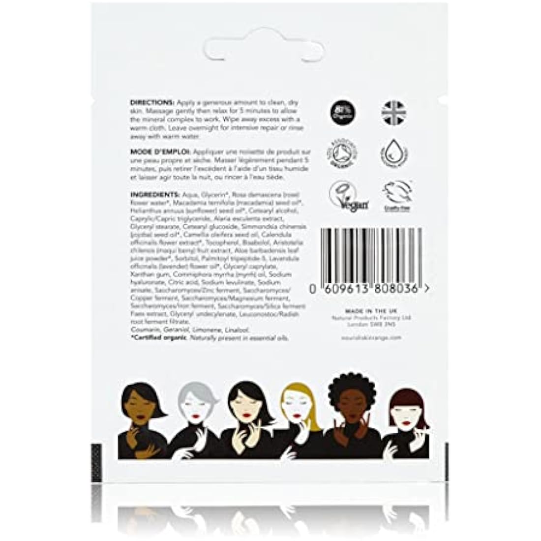 Nourish London Probiotic Multi-Mineral Repair Mask - Anti-Ageing 30ml