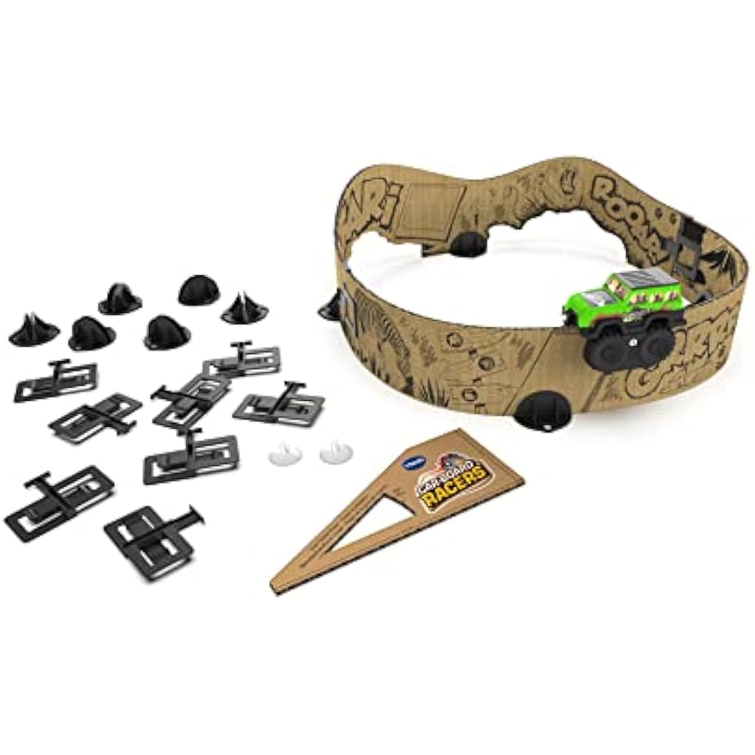 VTech Car-Board Racers Starter Set – DIY Cardboard Race Track Toy