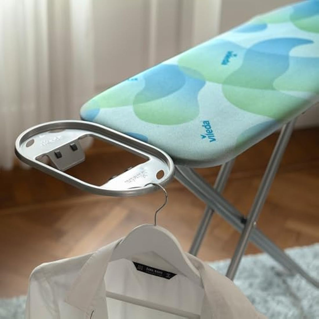 Vileda Smart Ironing Board – Blue Steam Permeable Mesh, 114x34cm