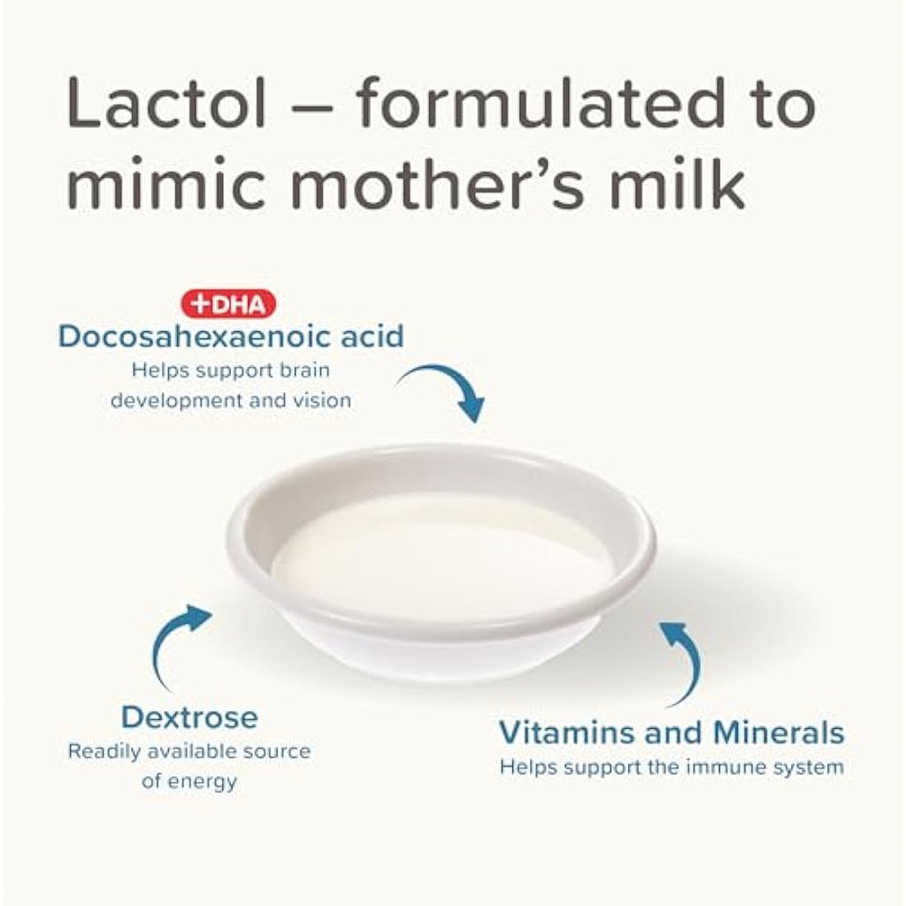 Beaphar Lactol Puppy Milk Replacer - Complete Feed with DHA - 500g