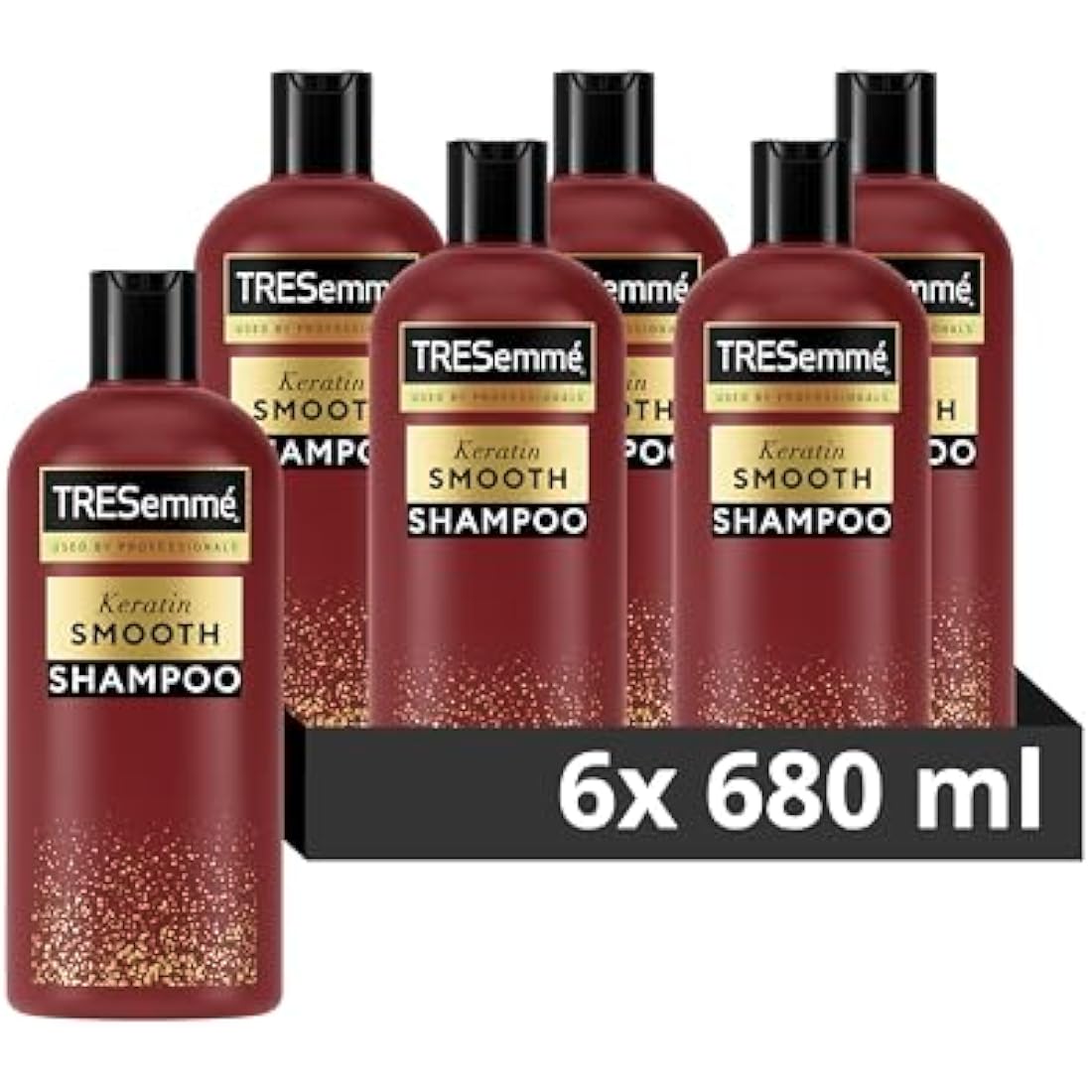 TRESemme Keratin Smooth Shampoo – Frizz Control & Shine (6 x 680ml)