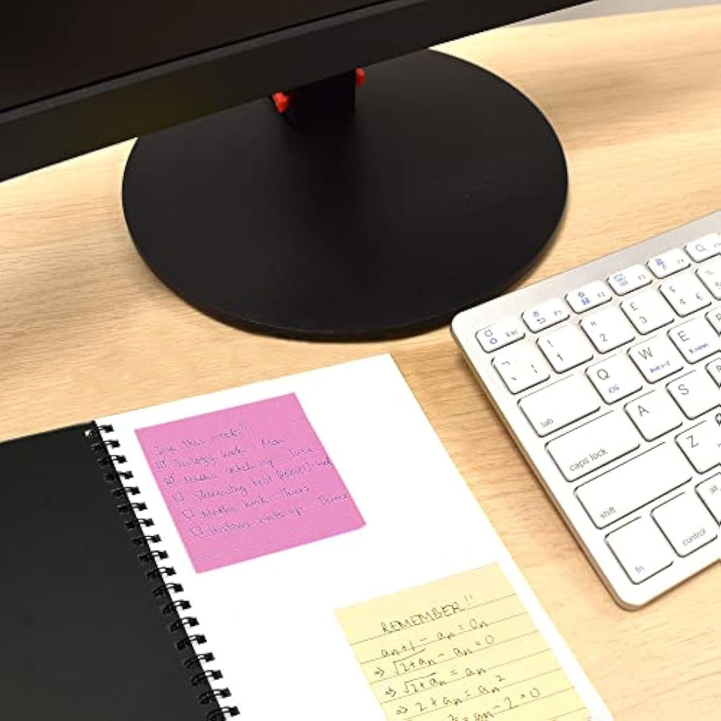Pastel Sticky Notes | 96 Pads of 100 Sheets | 76x76mm 4 Colours