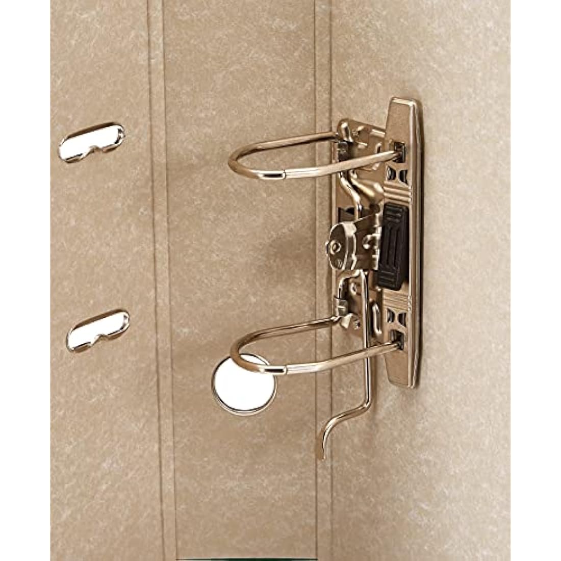 Esselte A4 Lever Arch Files – Green 75mm Plastic Folders (3 Pack)