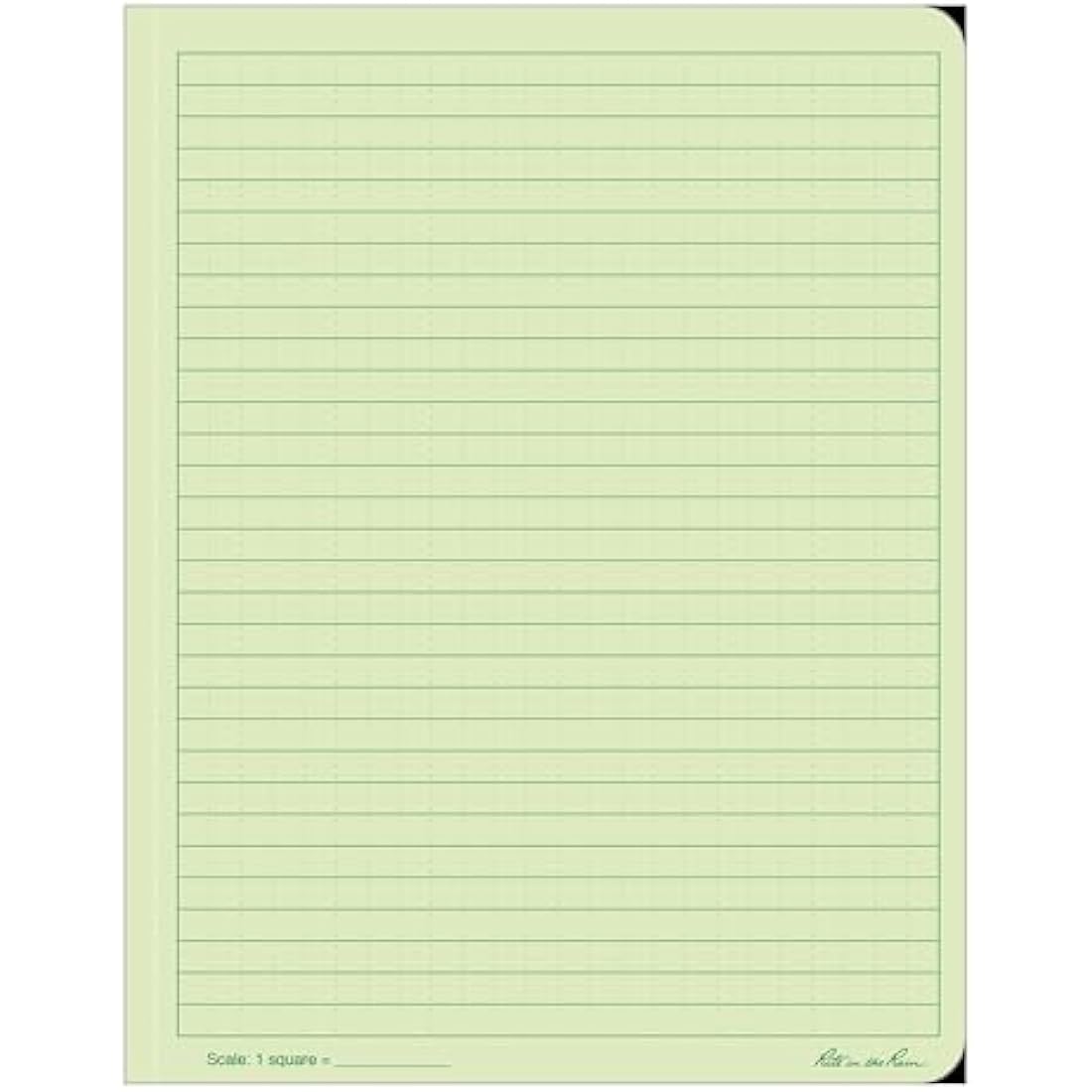 Rite in the Rain Weatherproof Hard Cover Notebook | Green, 6.75" x 8.75"