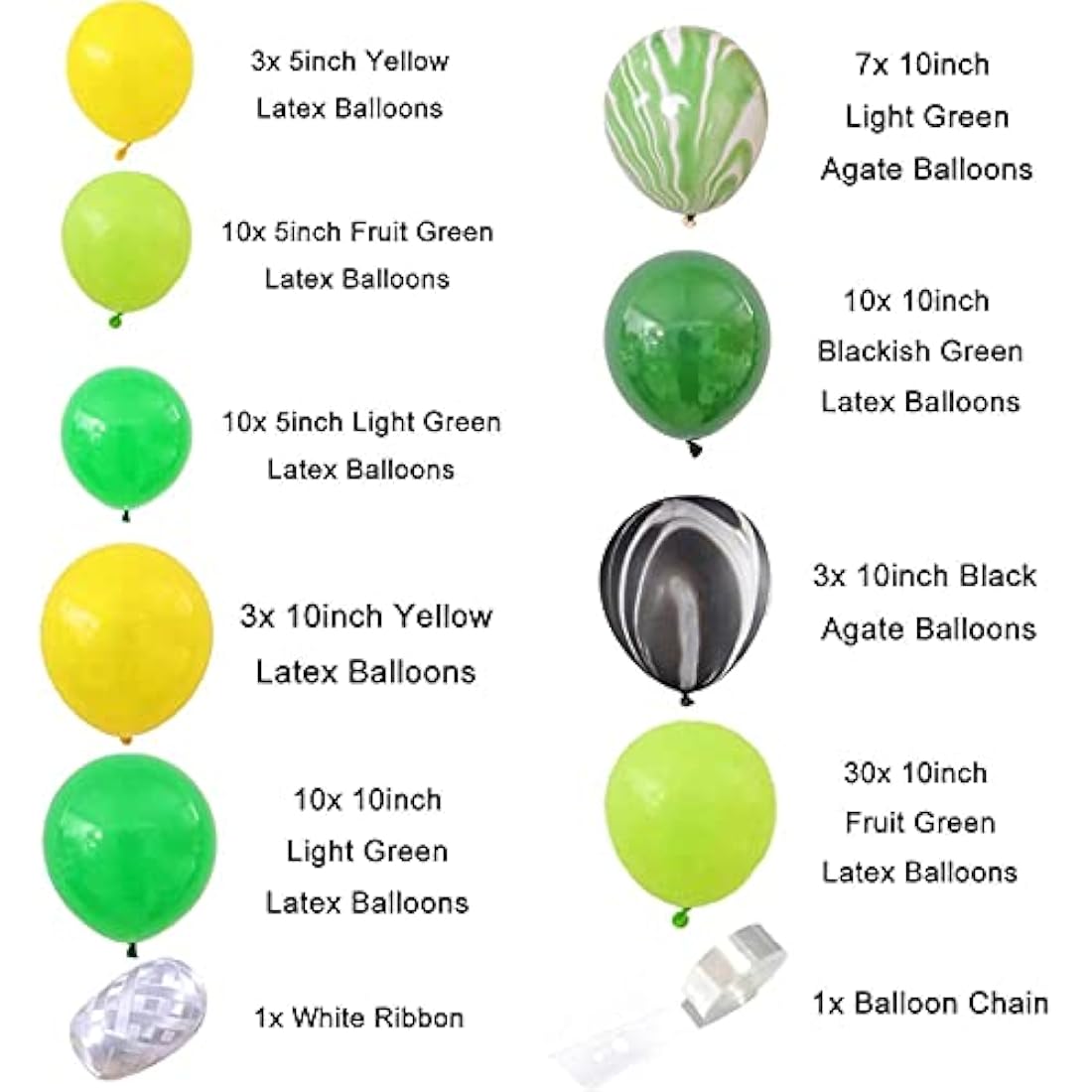 Jolof Store Dinosaur Birthday Party Decorations - 214 Pcs Balloon Arch Kit